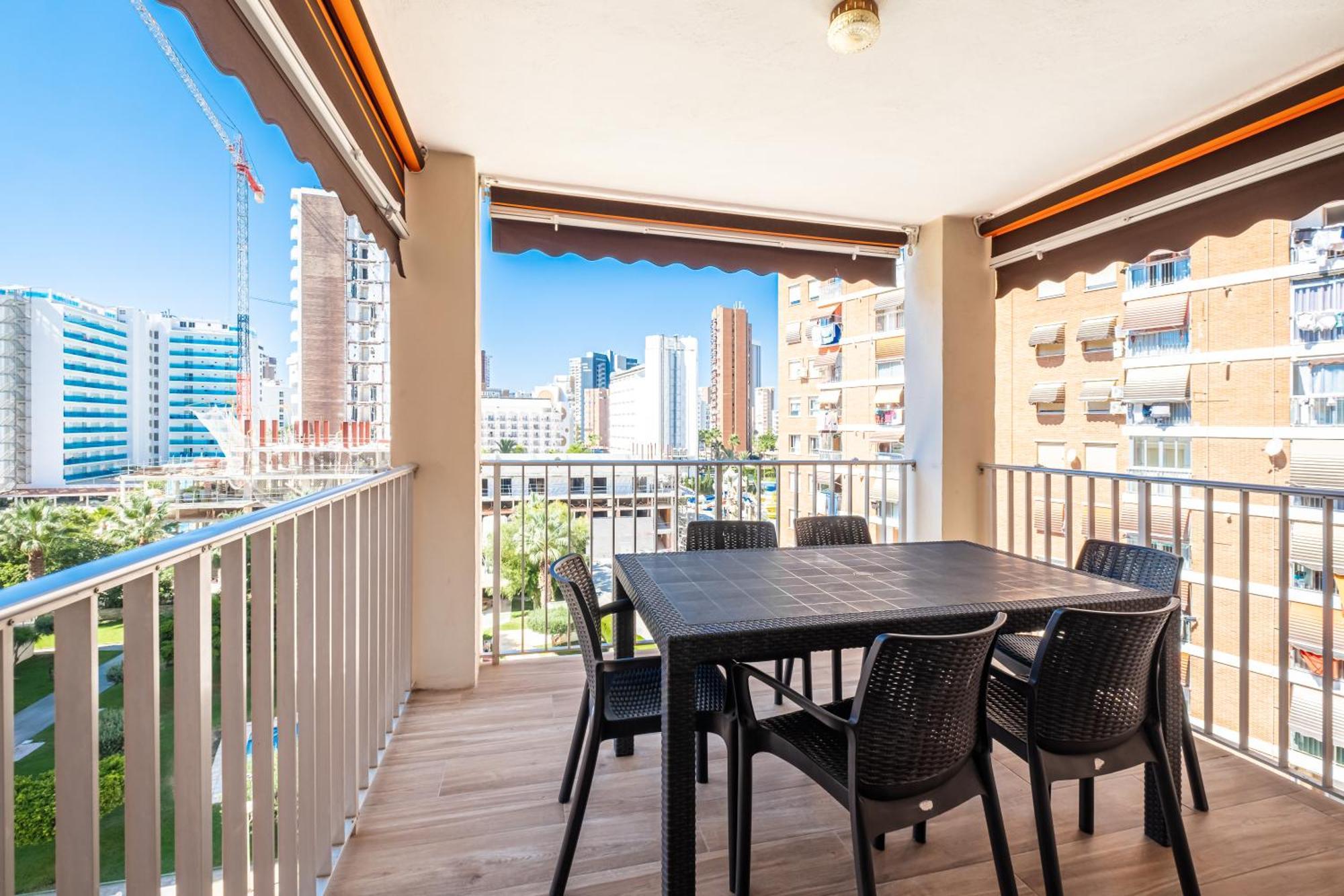Etxezuri I 6-D Apartment Levante Beach 貝尼多姆 外观 照片