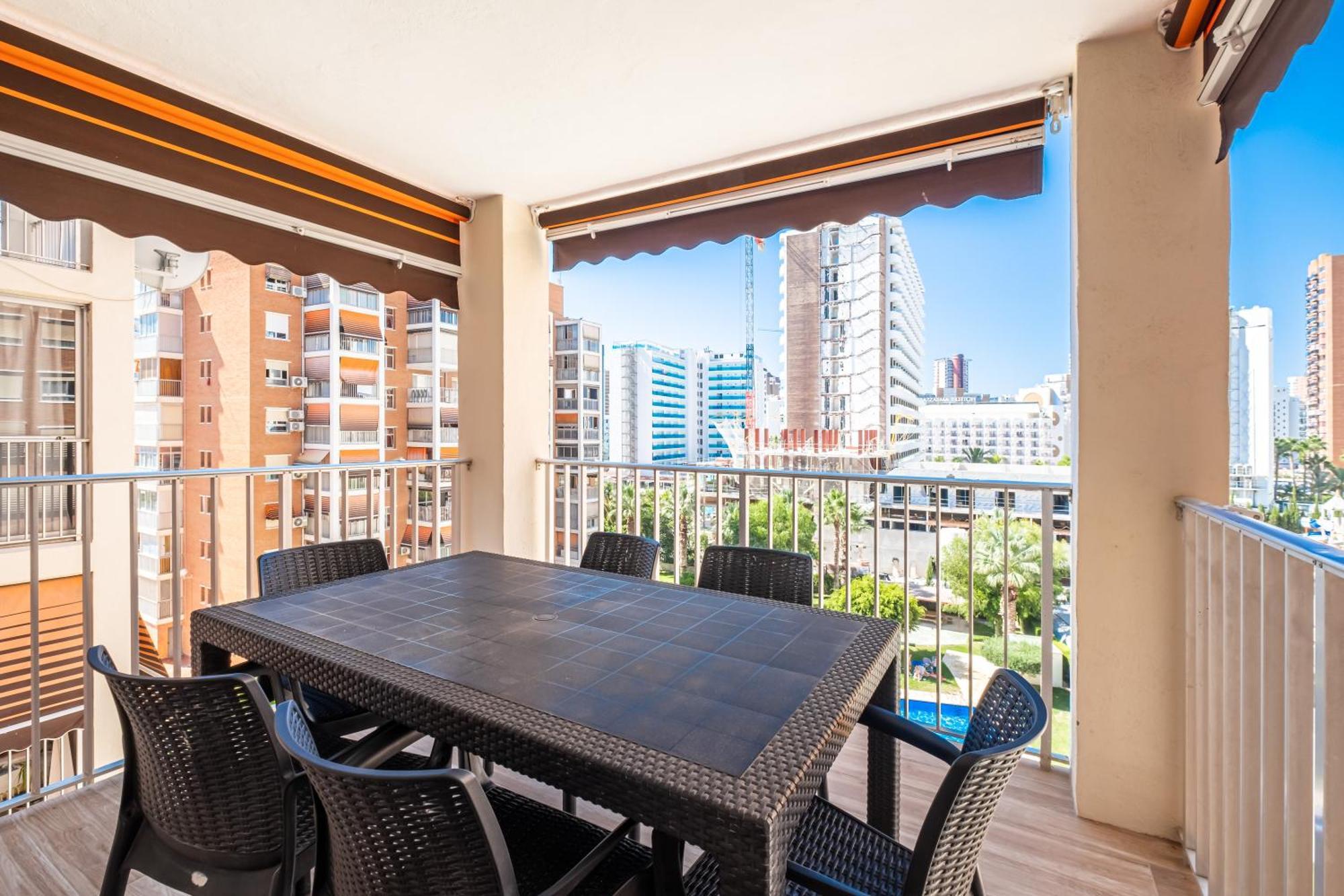 Etxezuri I 6-D Apartment Levante Beach 貝尼多姆 外观 照片