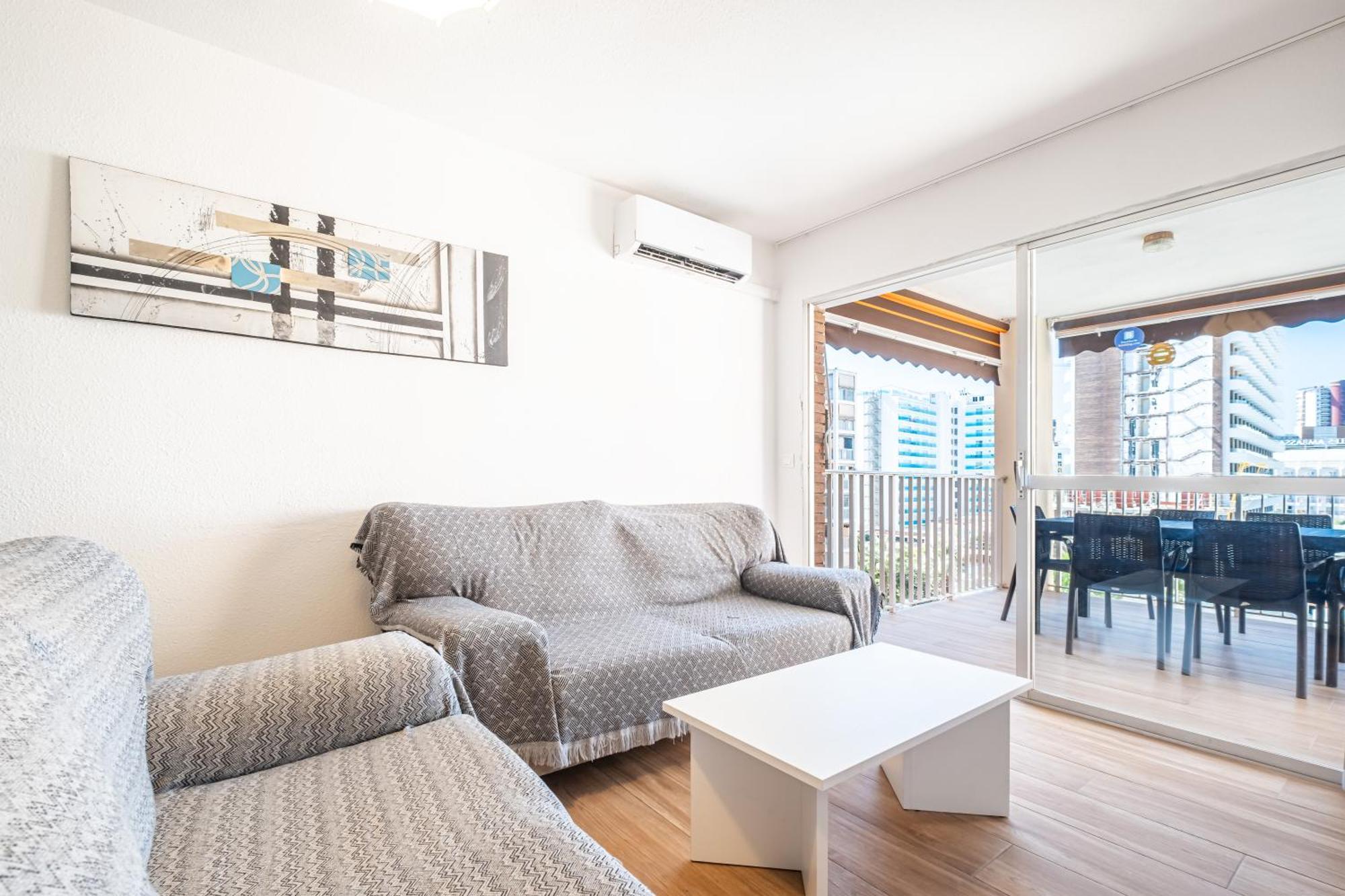 Etxezuri I 6-D Apartment Levante Beach 貝尼多姆 外观 照片